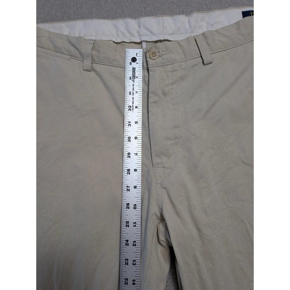 Polo Ralph Lauren Chinos Men's Khaki 40x32 Classic Fit Cotton Pants